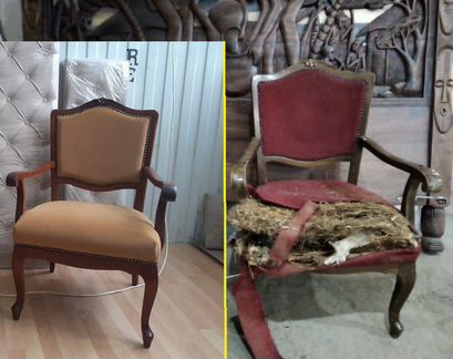 Перетяжка,изготовление,ремонт мягкой мебели