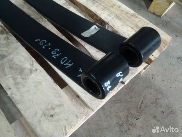 Лист рессоры #1 (коренной) зад Hyundai hd 78 новый