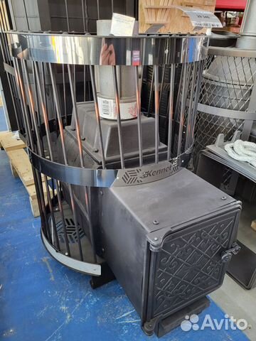 Чугунная печь для бани