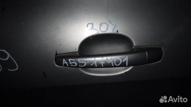 Ручка двери задней наружная левая Peugeot 308 200