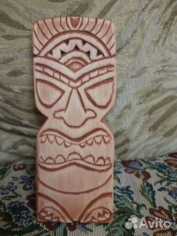 Маска (ручная работа, резьба по дереву)