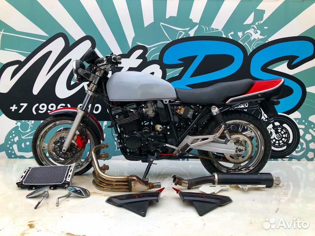 На разборе Suzuki GSX 400 Impulse 1995г