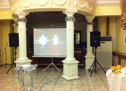 Аренда звука и света/тяжёлый дым/dj/звук в аренду