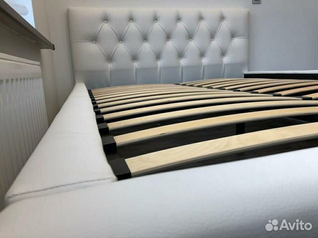 Кровать 140х200 белая Барселона