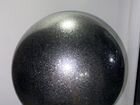 Гимнастический мяч Pastorelli серебряный блястящий