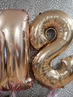 Фальгированые шары цифры