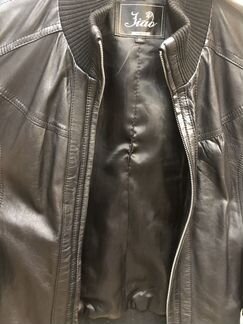 Куртка кожаная женская 42