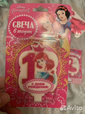 Свеча в торт