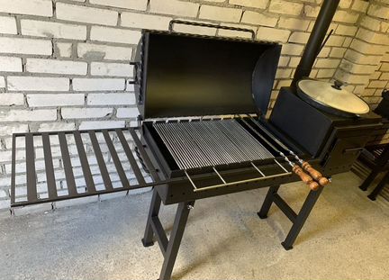 Мангал барбекю с печью под казан (толщина 5 мм)