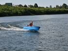 Алюминиевая весельно-моторная лодка 36кг объявление продам