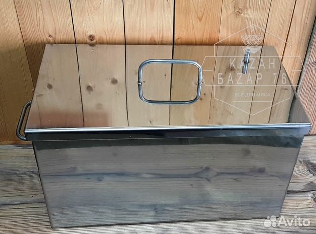 Коптильня нержавейка без гидрозатвора Классика