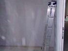 Лестница раздвижная алюминиевая бу