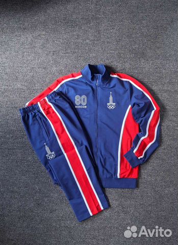 Спортивный костюм СССР Олимпиада 80 Moscow теплый