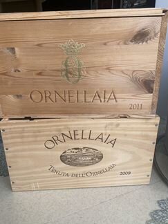 Деревянный ящик Ornelaia