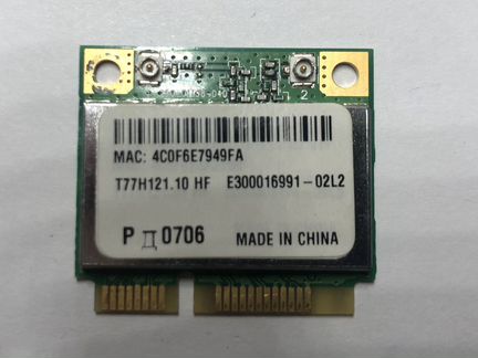 Wifi адаптер для ноутбука T77H121.10 HF