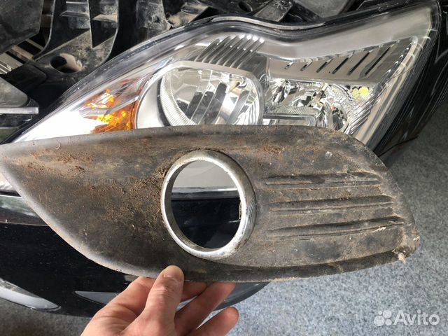 Накладка птф в бампер Ford Focus 2