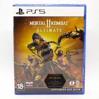 Mortal kombat 11 ultimate PS5 (новый запакованный)