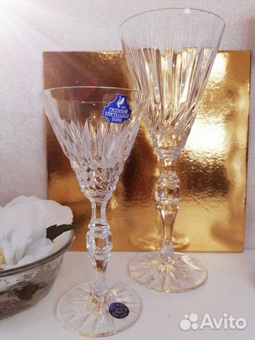 Хрустальные фужеры бокалы СССР