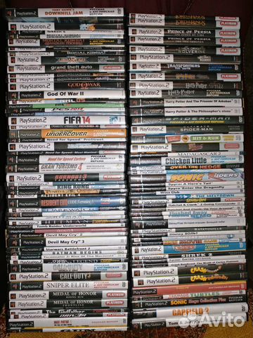 Диски PS2 (PlayStation 2), игры в наличии и заказ
