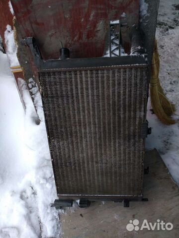 Радиатор охлаждения opel corsa