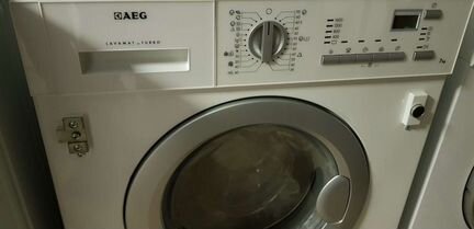 Стиральная машина aeg с сушкой (встройка)