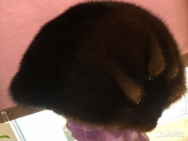 Шапка норковая мягкая