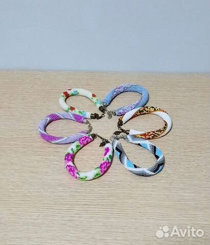 Браслет из бисера ручная работа