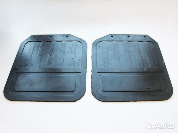 Брызговики к прицепу 2 шт резина черный