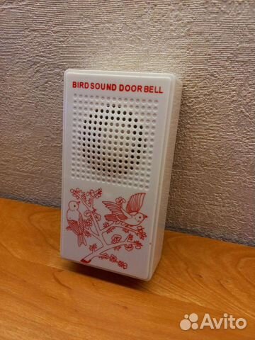 Дверной звонок с пением лесных птиц