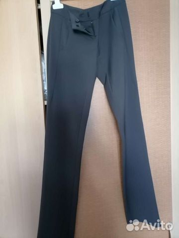 Брюки серые