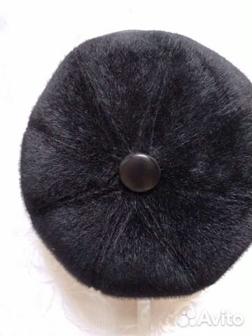 Меховая мужская кепка