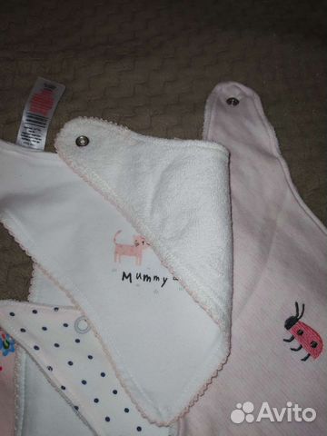 Новые слюнявчики Mothercare F&F Disney