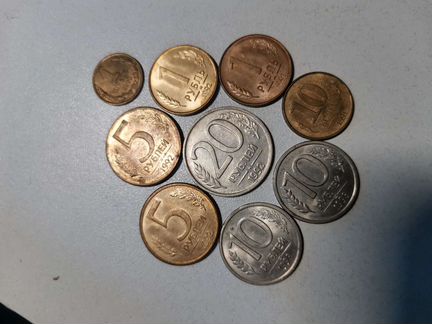 Монеты ссср, Украины, Болгарии