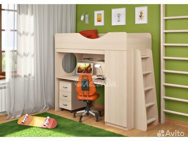 Кровать чердак