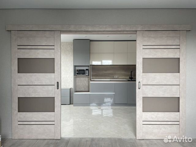 Межкомнатные двери Эко-шпон, купе, распашные