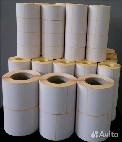 Термоэтикетки 58х40 700 этикеток и 500