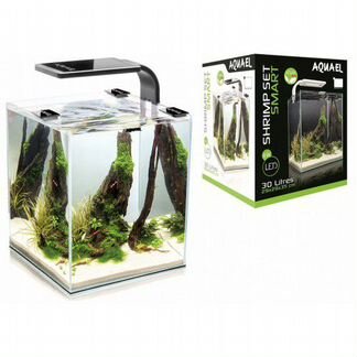 Креветкариум aquael smart plant ll 30 (белый)