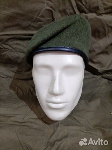 Берет оливковый отбитый
