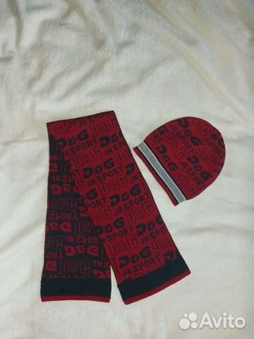 Комплект шапка и шарф 50-52