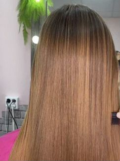 Ботокс, кератиновое выпрямление волос