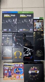 Коллекционные и стилбук издания игр