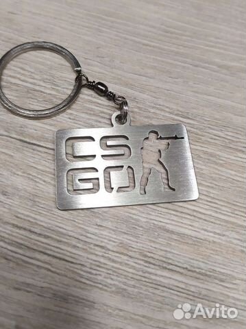 Брелок из нержавеющей стали counter strike go