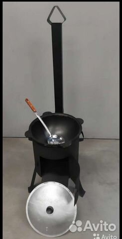 Казан чугунный узбекский