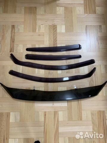 Дифлекторы окон и капота Мазда 6