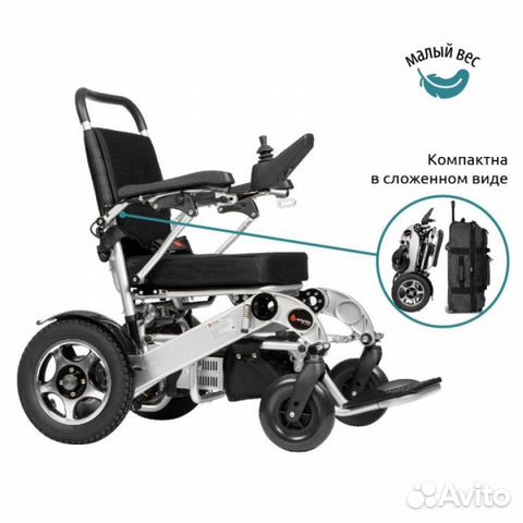 Коляска инвалидная с электроприводом Ortonica Puls