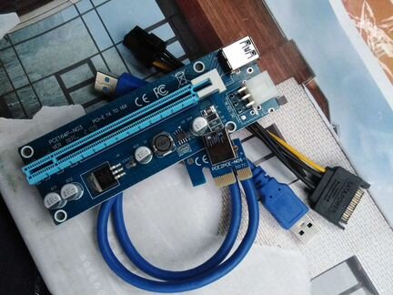 Райзер новые pci-e 007с, 006с и 009с