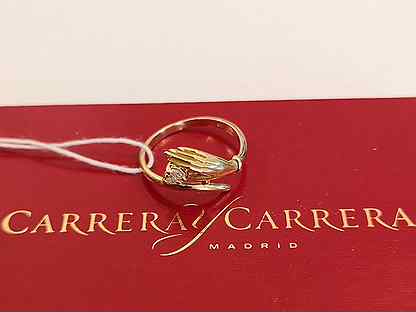 Carrera y carrera золотое кольцо с бриллиантами