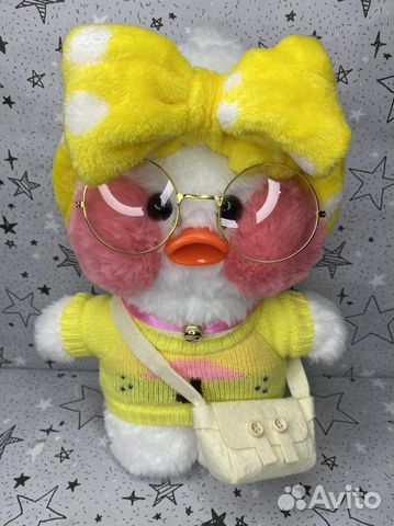 Уточка Lalafanfan Оригинал / Мягкая Игрушка Утка