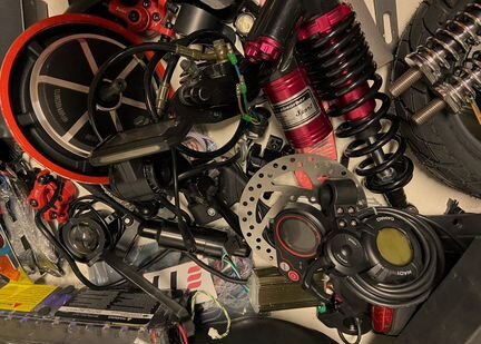 Запчасти на электросамокат сервис