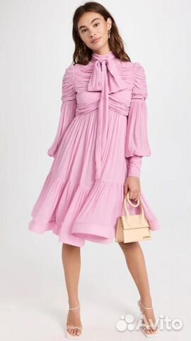 Платье розовое Zimmermann